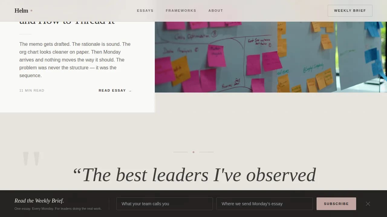 Business & Finance Blog Directory Website Template