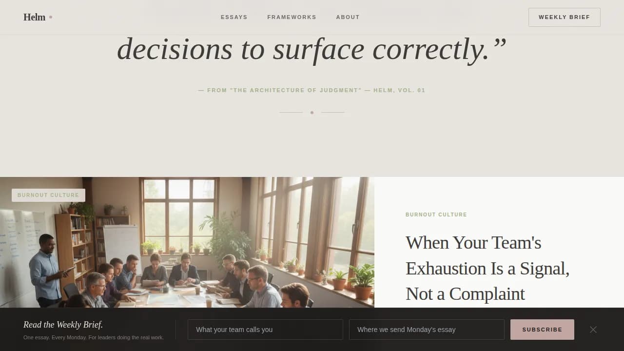 Business & Finance Blog Directory Website Template