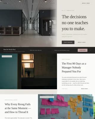 Business & Finance Blog Directory Website Template