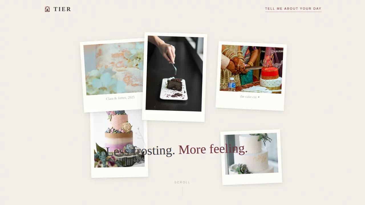 Minimalist Wedding Blog Website Template
