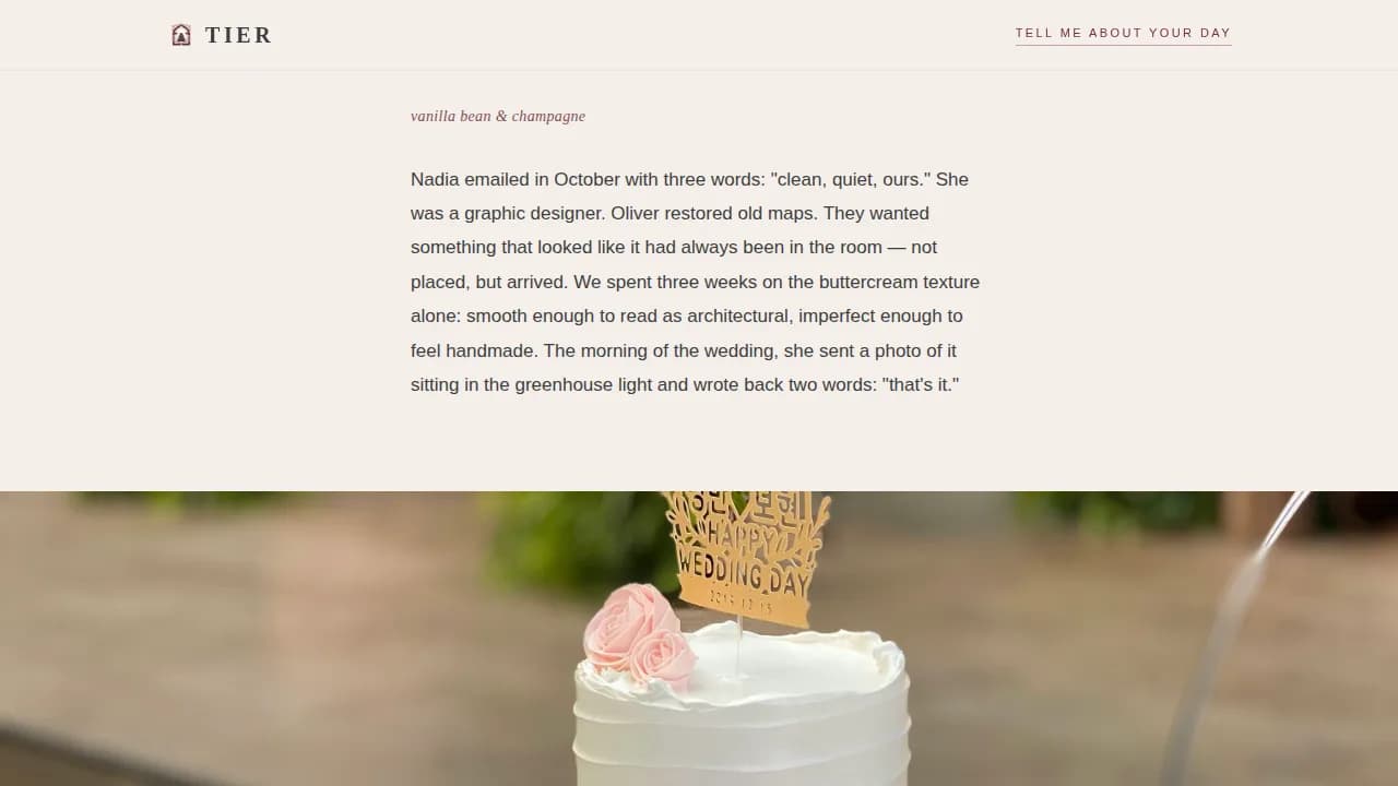 Minimalist Wedding Blog Website Template