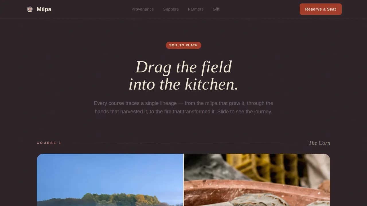 Mexican Dining Professional Website Template