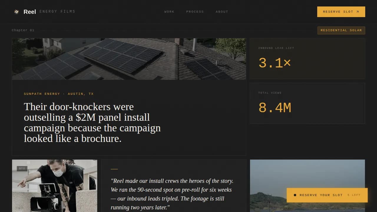 Frame — Dynamic Video Marketing Landing Page Template