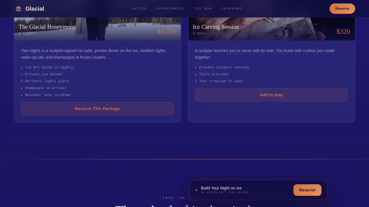 Unique Stay & Accommodation Booking Website Template