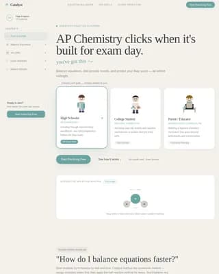 Chemistry Education Education Website Template