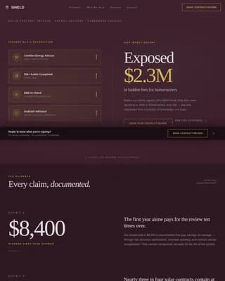 Safeguard — Premium Renewable Energy Landing Page Template