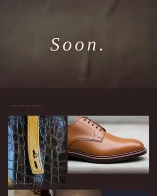 Tread — Premium Vintage Footwear Landing Page Template