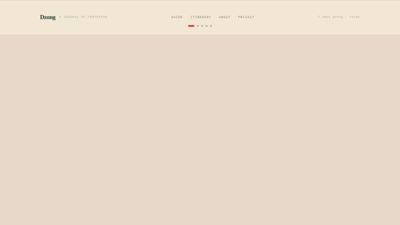 Peak — Curated Himalayan Adventure Landing Page Template