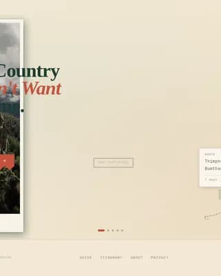 Peak — Curated Himalayan Adventure Landing Page Template