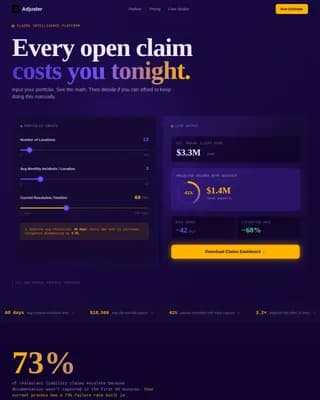 Restaurant Software Pricing Website Template