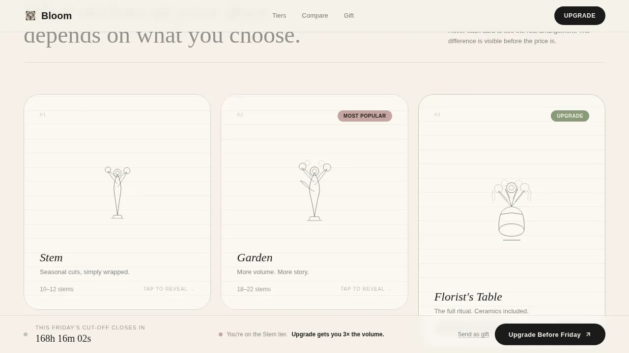 Florist & Plant Shop Booking Website Template