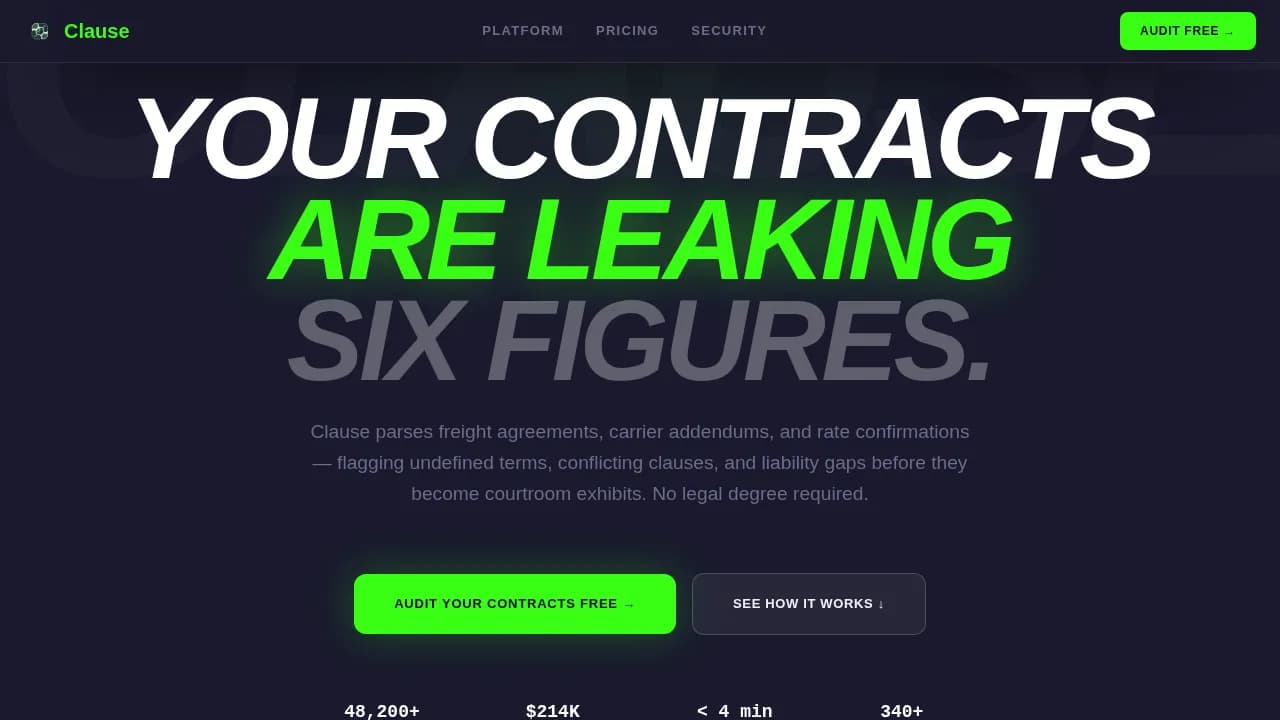 Logistics Software Comparison Website Template