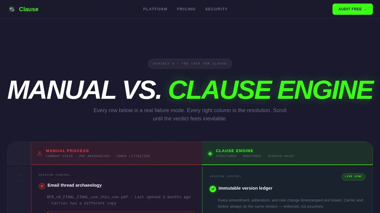 Logistics Software Comparison Website Template