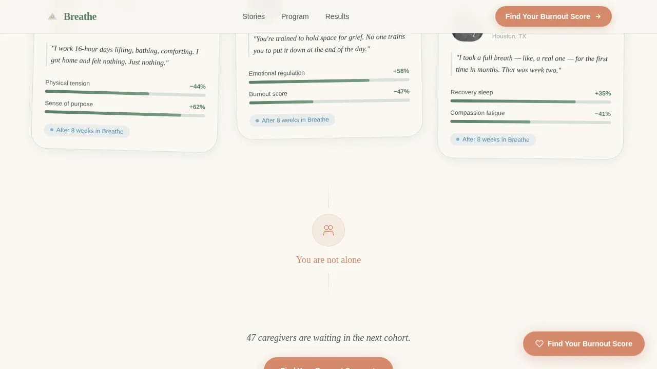 Specialized Wellness Programs Professional Website Template