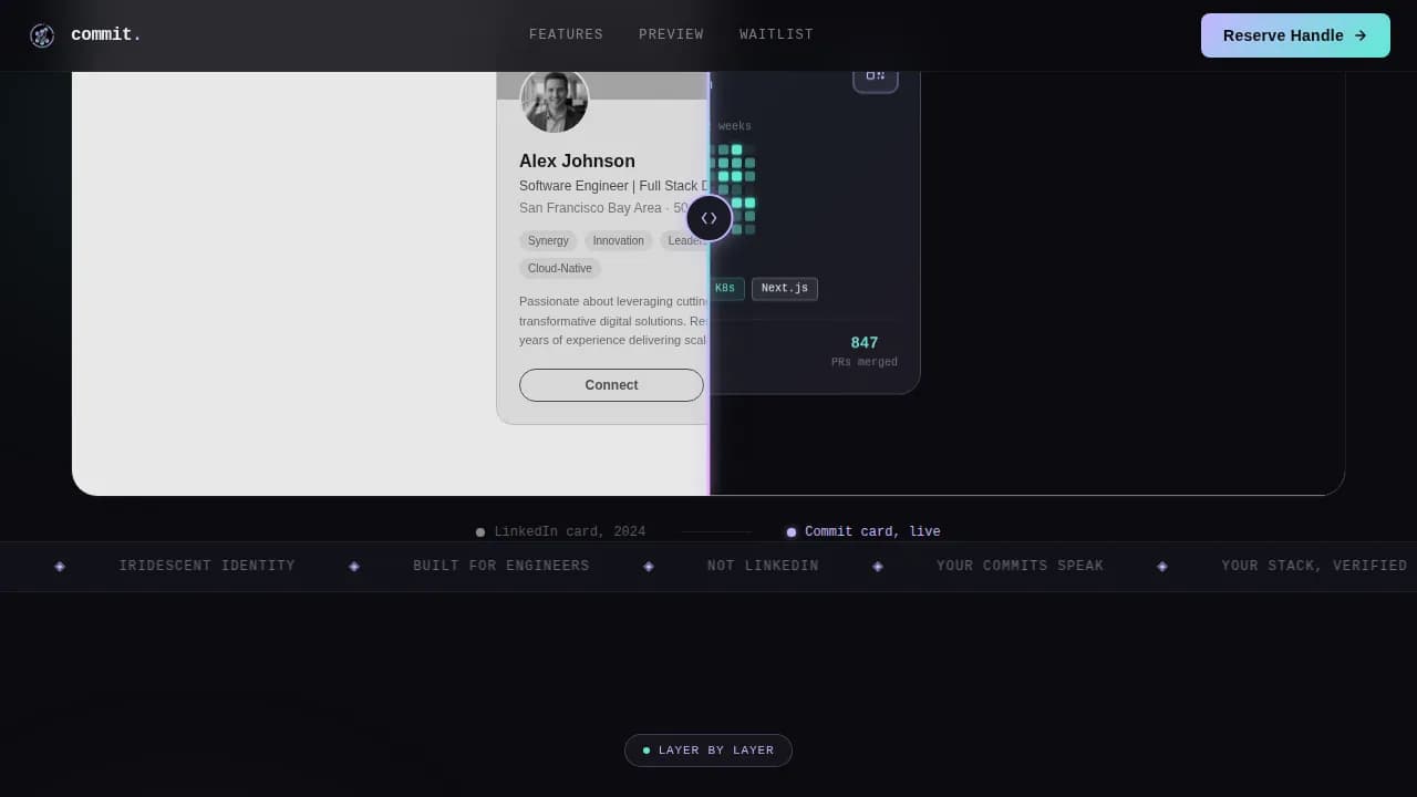 Credential — Certified Engineer Identification Landing Page Template