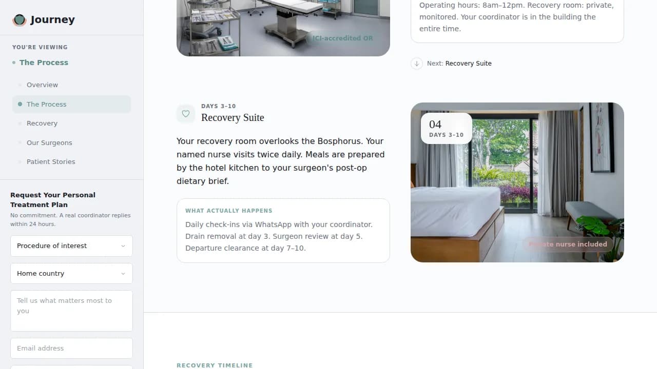 Traverse — Expert Medical Tourism Landing Page Template