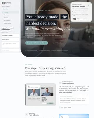 Traverse — Expert Medical Tourism Landing Page Template