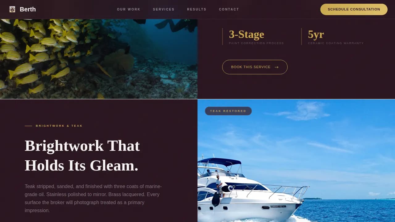 Specialty Cleaning Professional Website Template