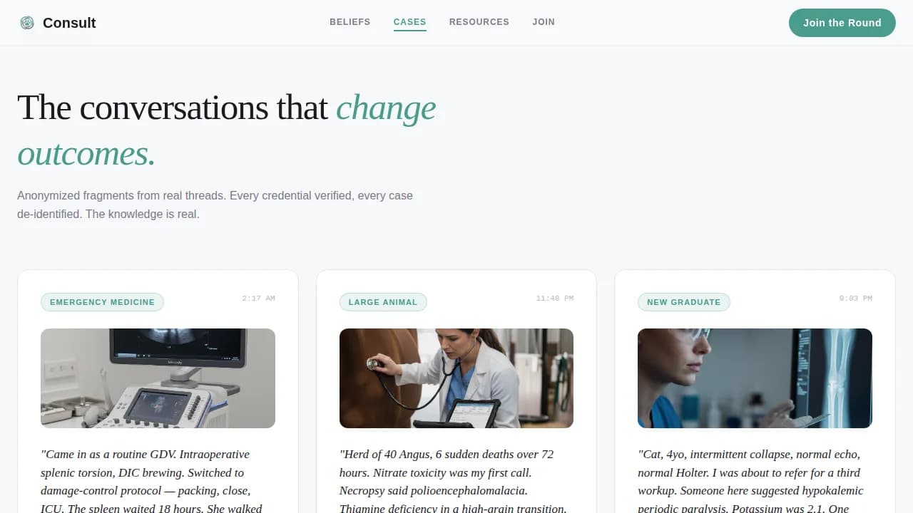 Clinic — Expert Veterinary Roundtable Landing Page Template