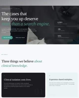 Clinic — Expert Veterinary Roundtable Landing Page Template