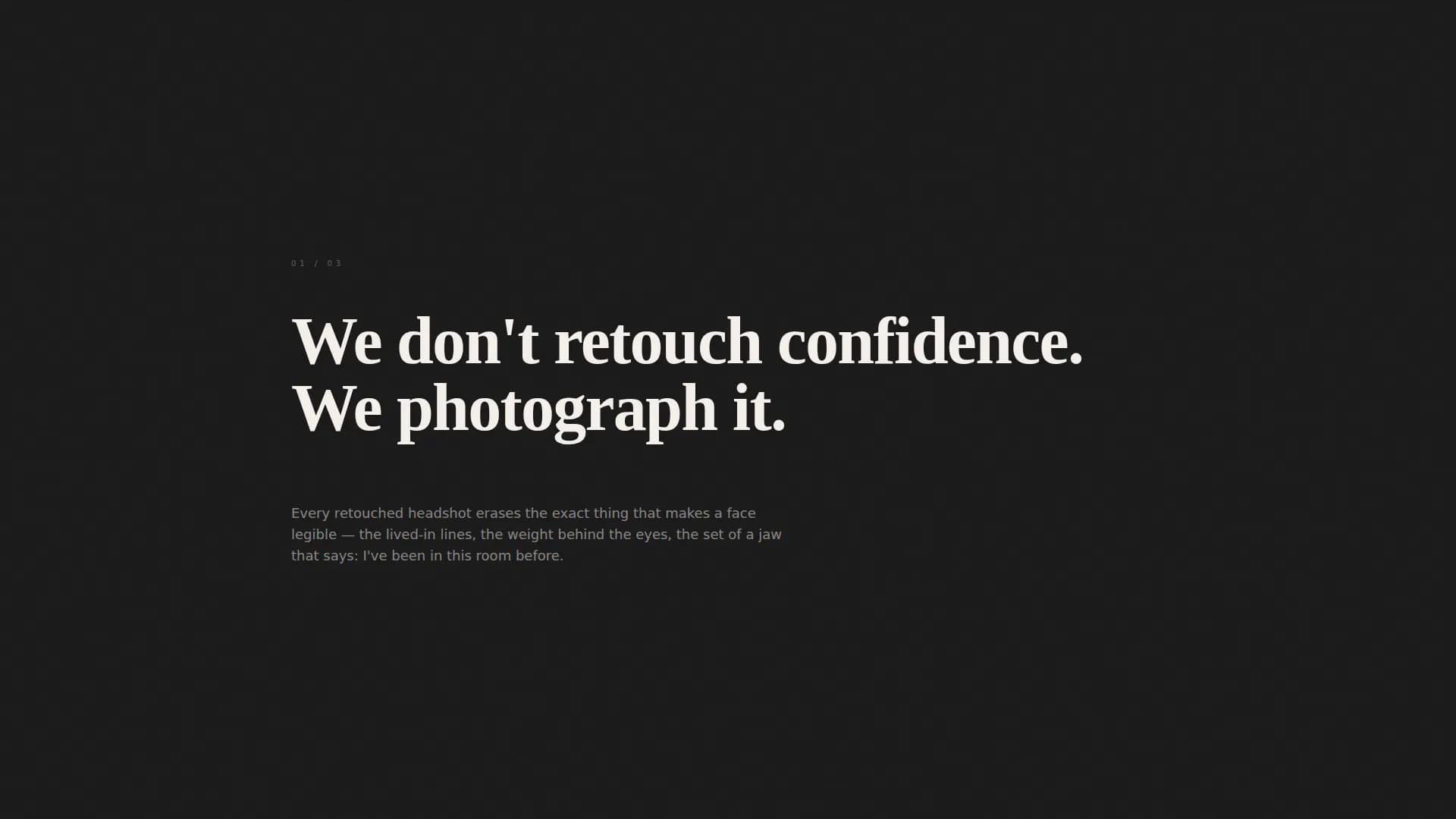 Photography Portfolio Booking Website Template