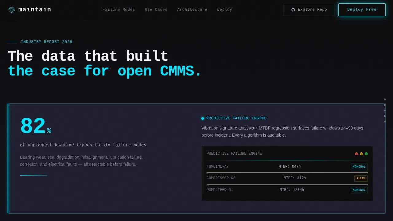 Steward — Open-Source Enterprise Operations Landing Page Template
