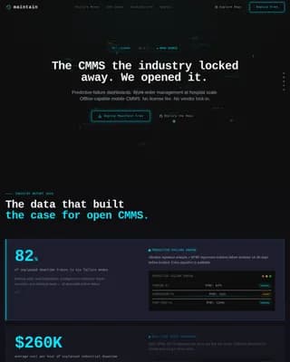 Steward — Open-Source Enterprise Operations Landing Page Template
