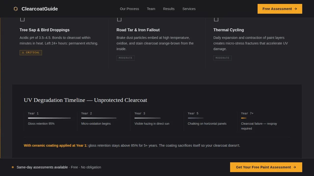 Polish — Expert Paint Correction Generation Landing Page Template