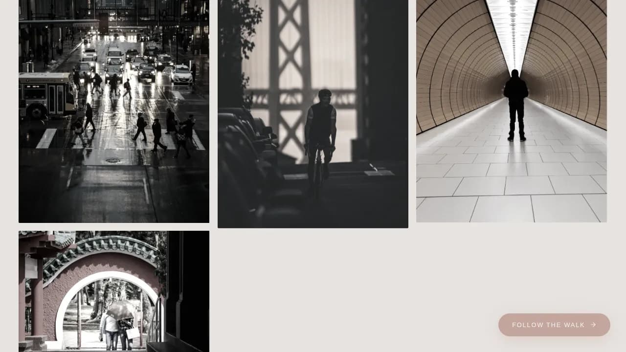 Shutter - Atelier Street Photography Landing Page Template