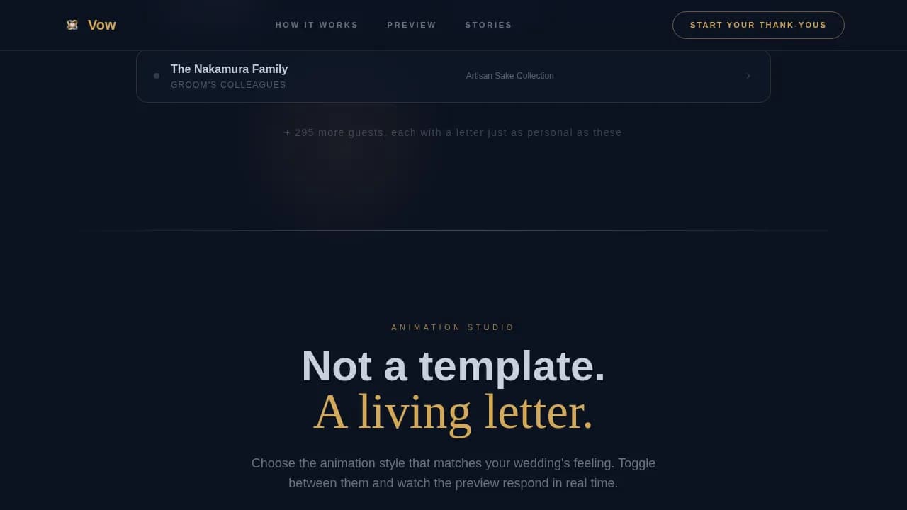 Celebrate — Animated Wedding Card Landing Page Template