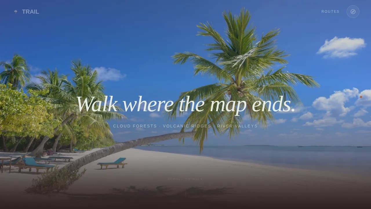 Trekking & Hiking Tour Company Website Template