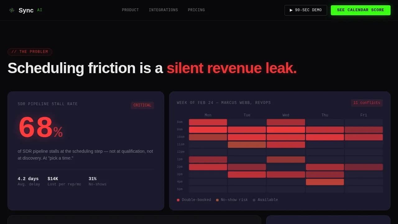 AI for SaaS B2B Professional Website Template
