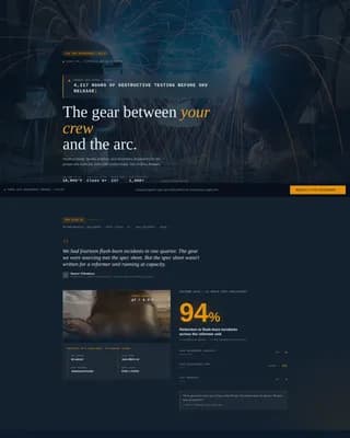 Forge - Engineered Welding PPE Manufacturer Landing Page Template