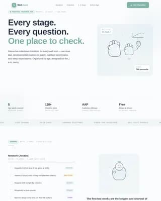 Milestone — Trusted Pediatric Resource Landing Page Template