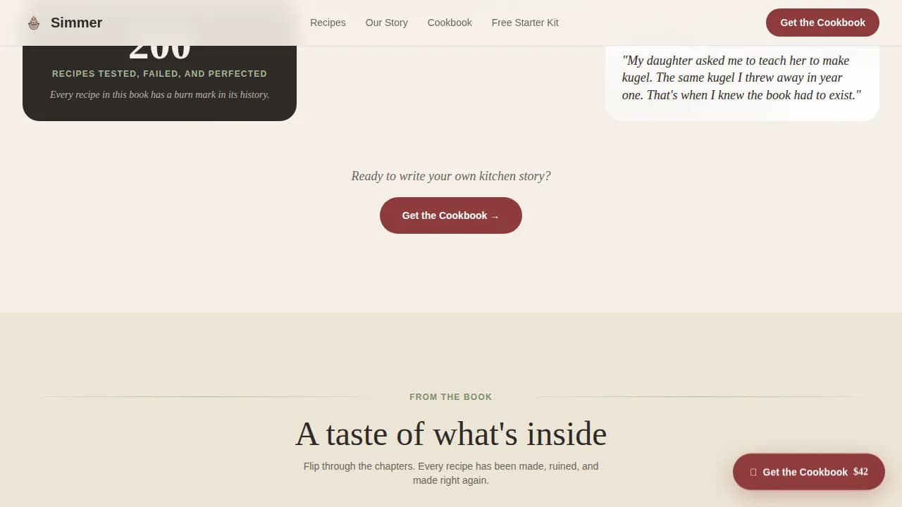 Kosher Food & Dining Professional Website Template