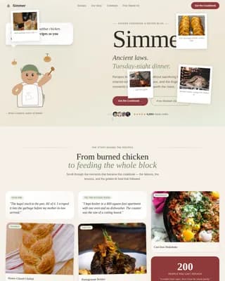 Kosher Food & Dining Professional Website Template