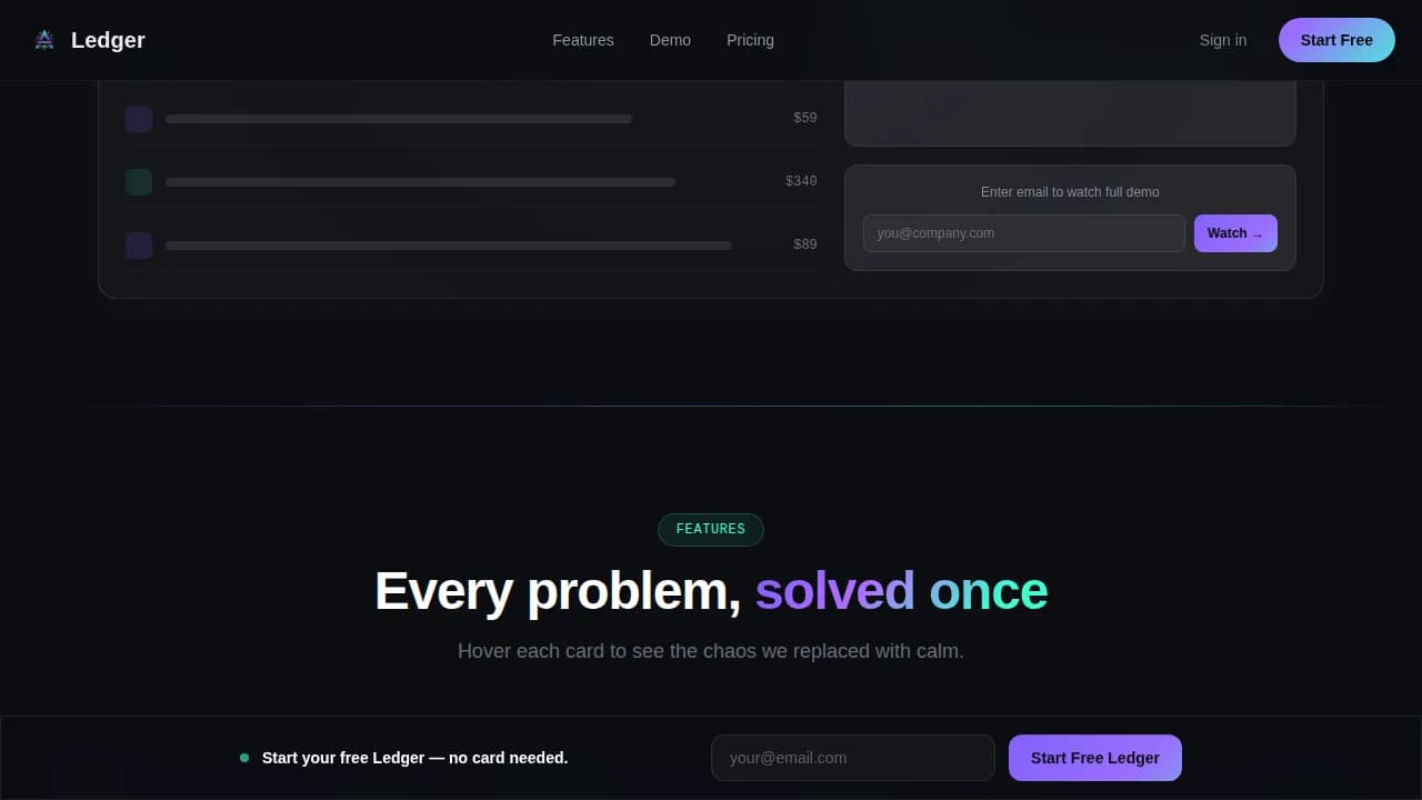 Software & SaaS Specialist Professional Website Template