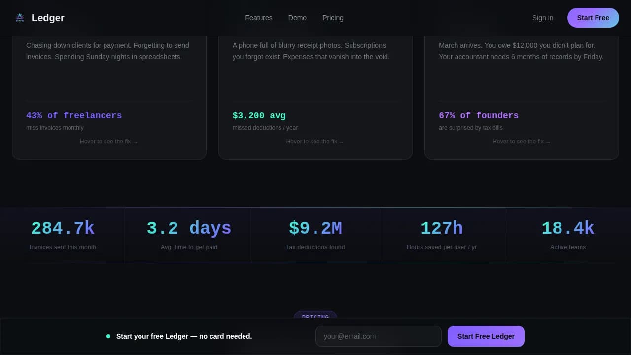 Software & SaaS Specialist Professional Website Template