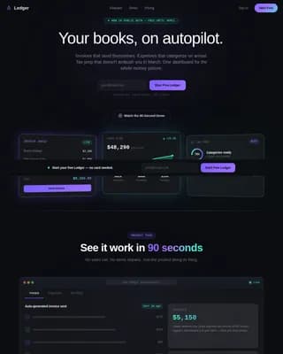 Software & SaaS Specialist Professional Website Template