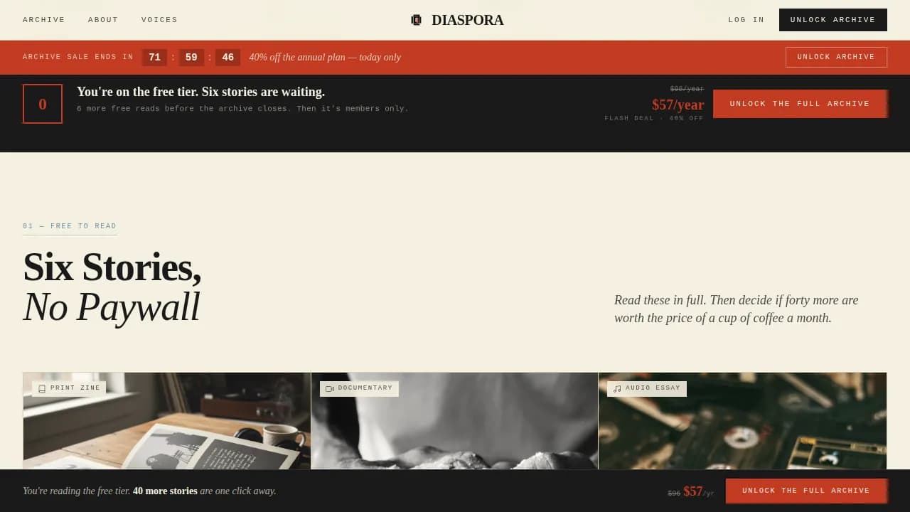 Immigrant-Owned Professional Website Template