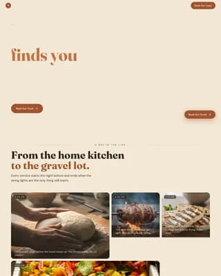 Taverna — Authentic Mediterranean Cuisine Landing Page Template