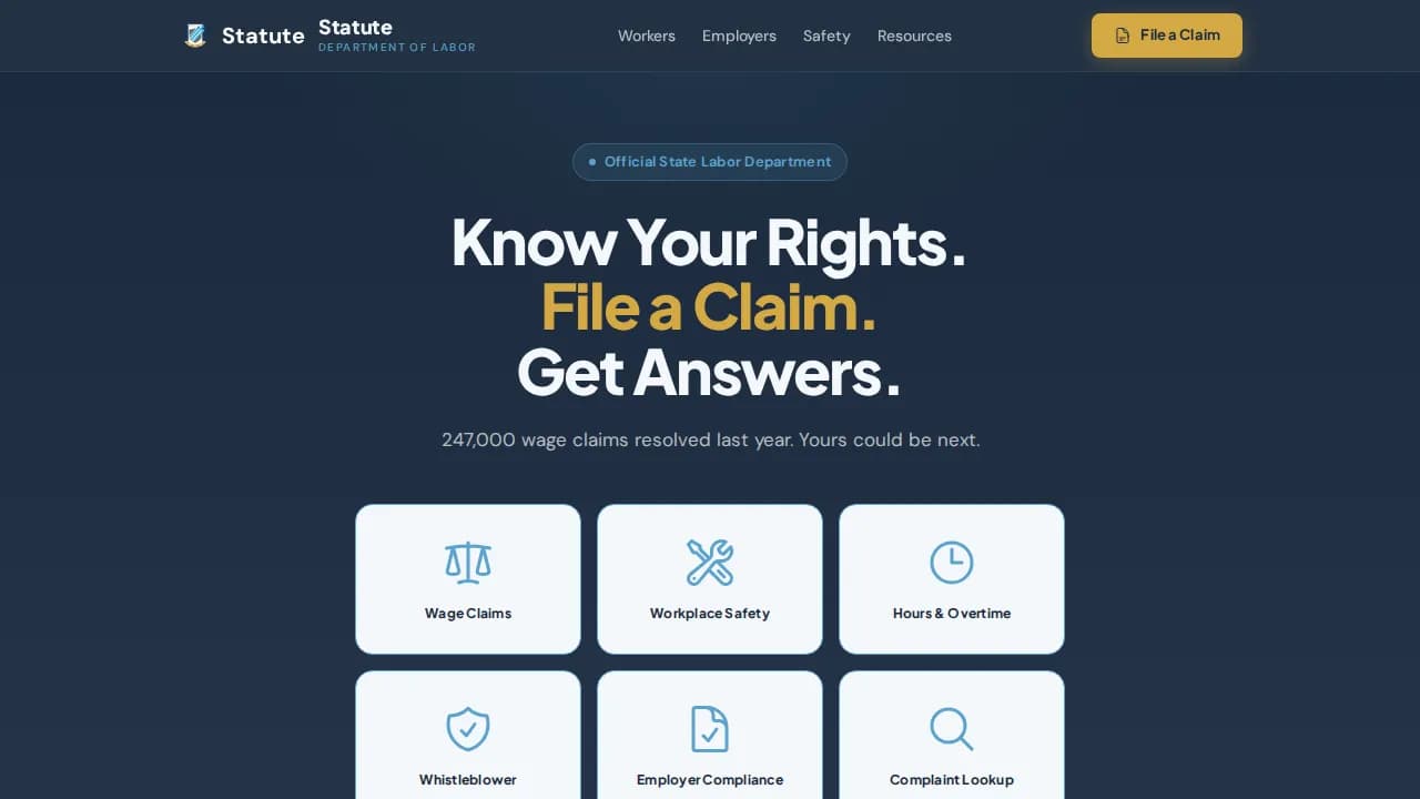 Codify — Comprehensive Legal Resources Landing Page Template