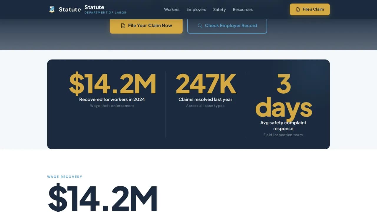 Codify — Comprehensive Legal Resources Landing Page Template