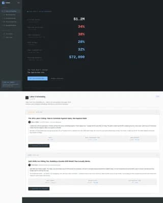 Restaurant Consulting Professional Website Template