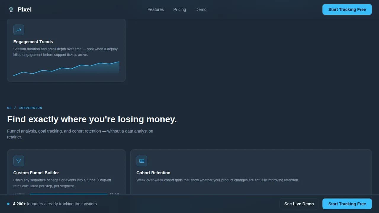 Data & Analytics Professional Website Template