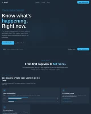 Data & Analytics Professional Website Template