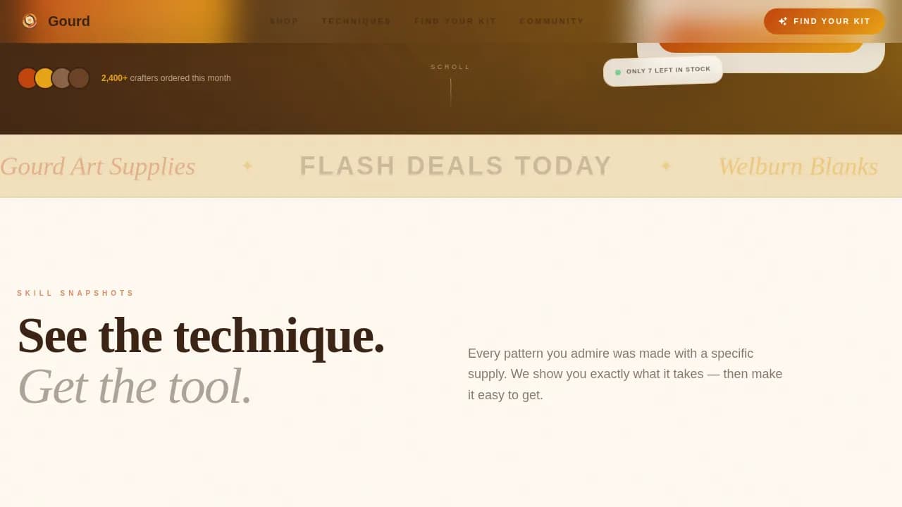 Harvest — Exclusive Flash Marketplace Landing Page Template
