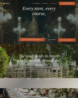 Cultivate — Stunning Botanical Events Landing Page Template