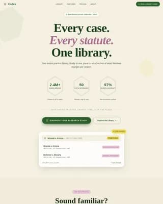 Library & Research Center Professional Website Template
