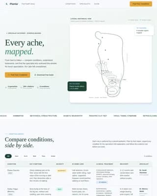 Stride — Premier Podiatric Solutions Landing Page Template